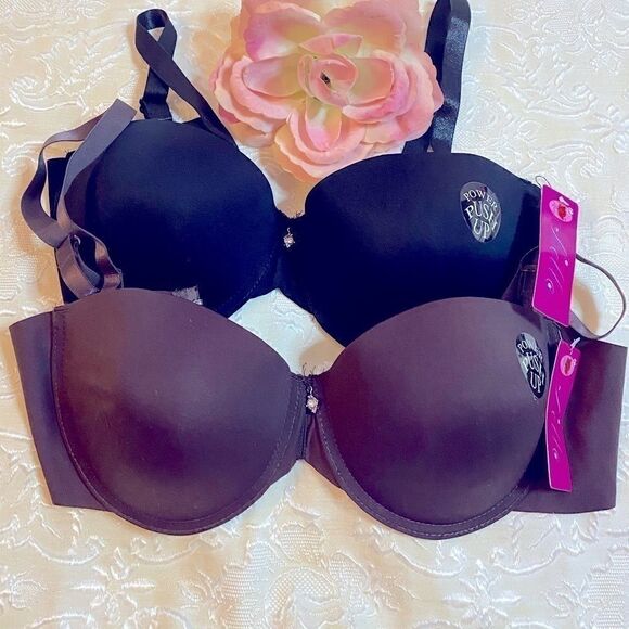 Lacy Bella push up Bra pack of 2  size :34C - Picture 1 of 9